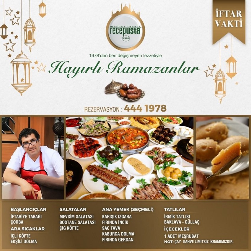 Tavacı Recep Usta Ümitköy İftar Yemeği 2019